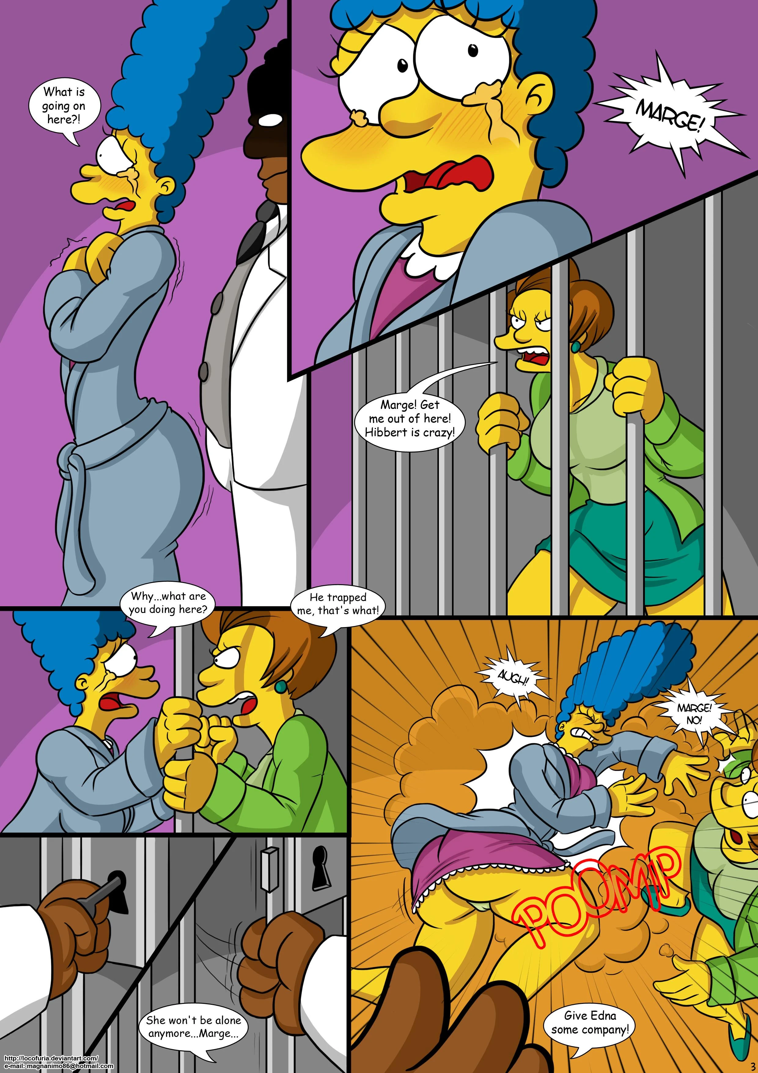 Treehouse of Horror porn comic picture 5