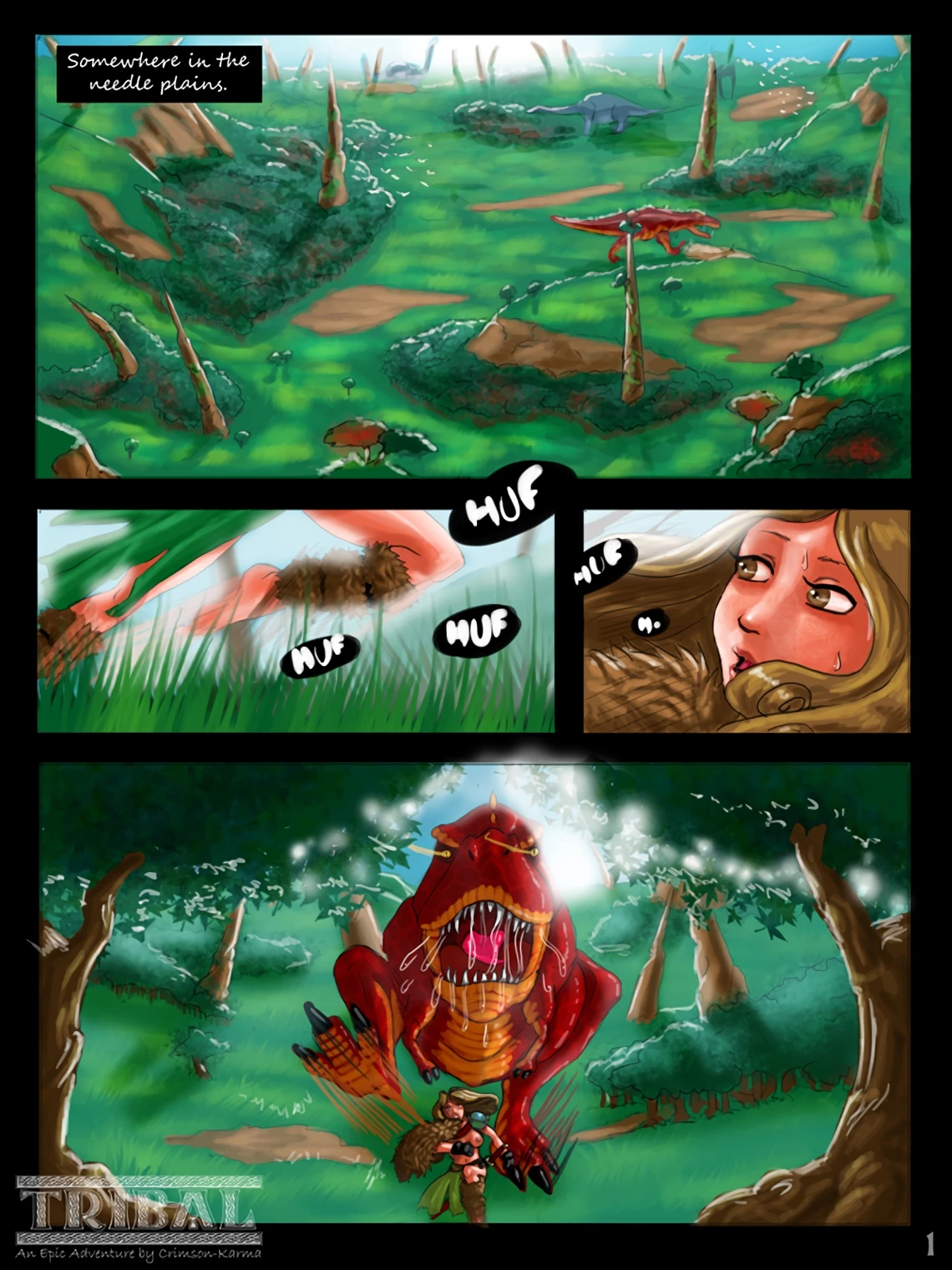 Tribal porn comic picture 1