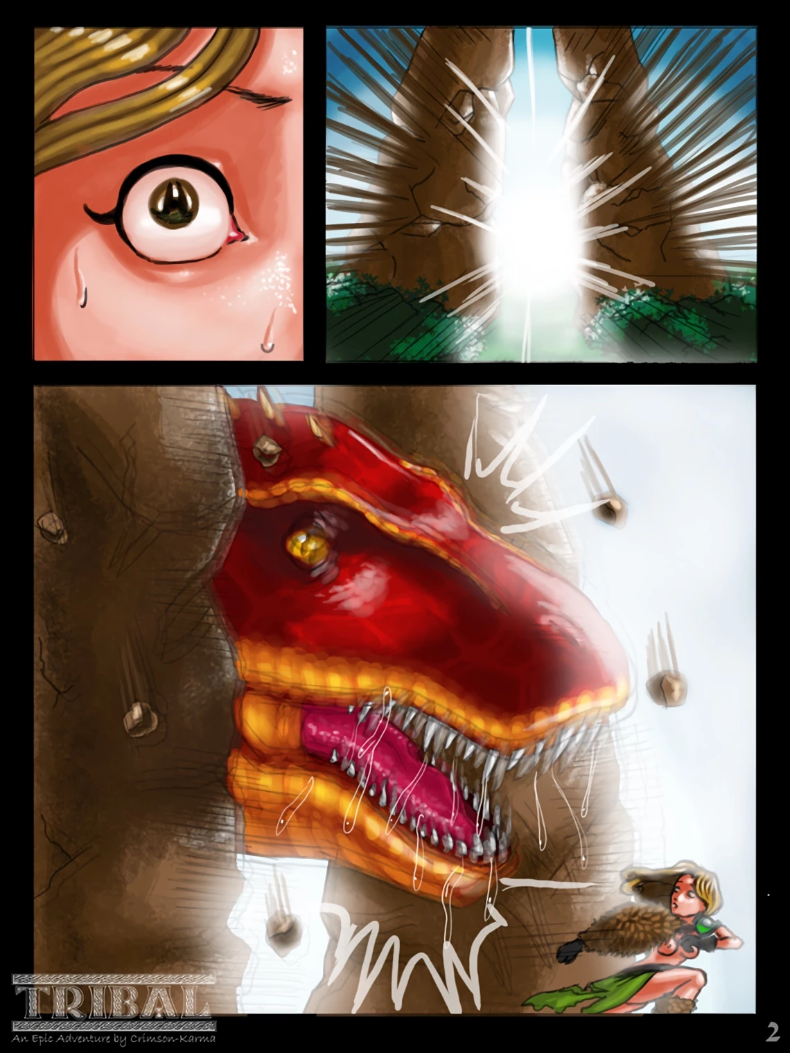 Tribal porn comic picture 2