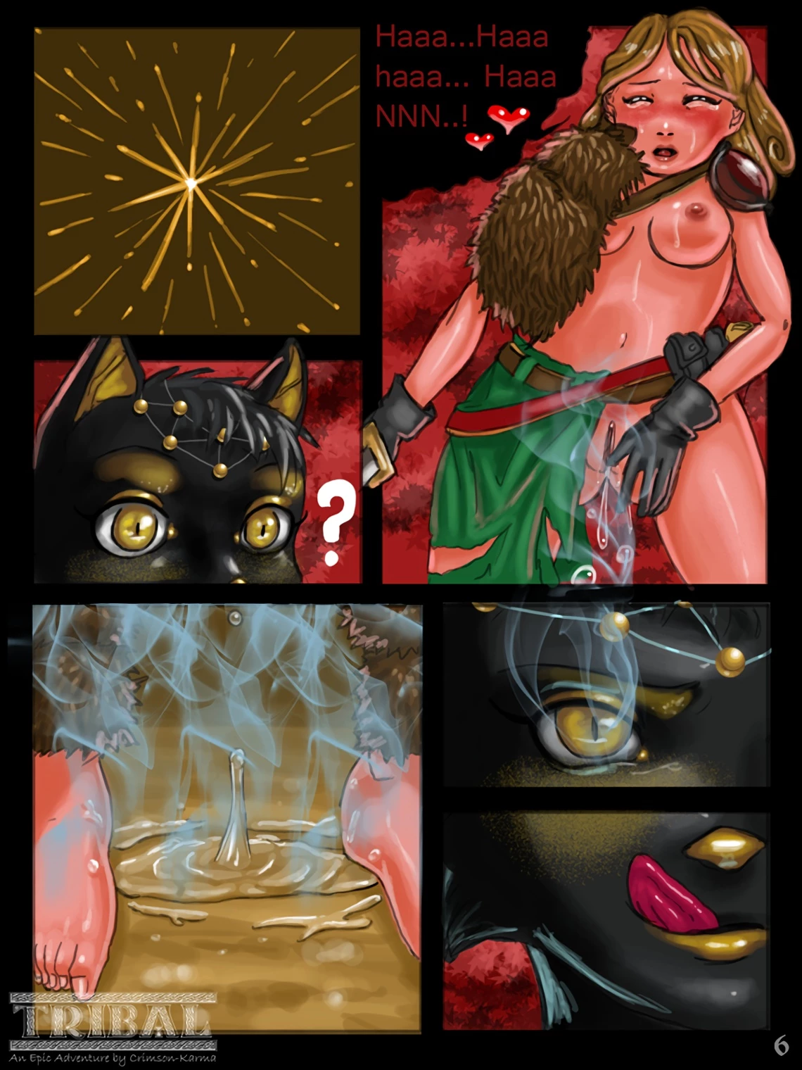 Tribal porn comic picture 6