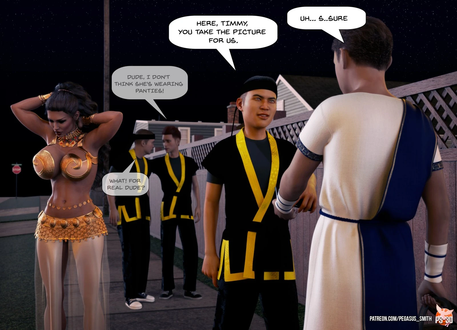 Trick or Treat. Timmy Strikes Back 0 porn comic picture 14