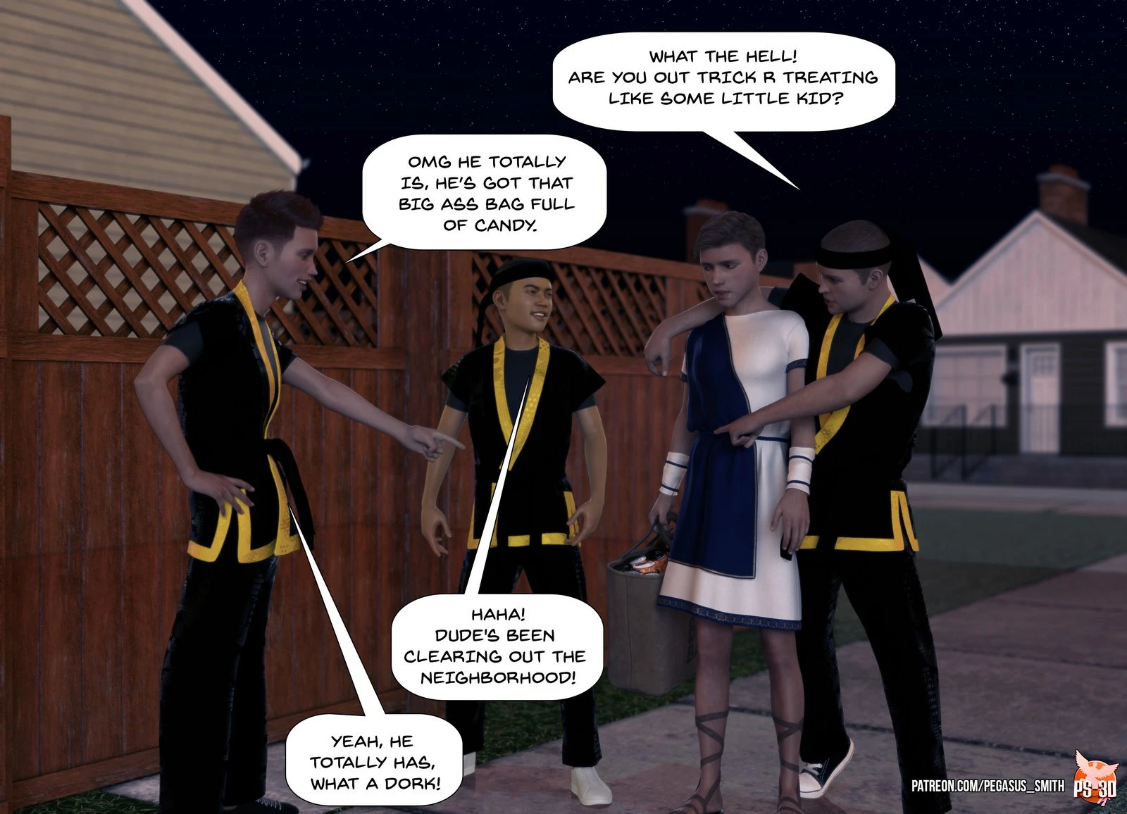 Trick or Treat. Timmy Strikes Back 0 porn comic picture 9