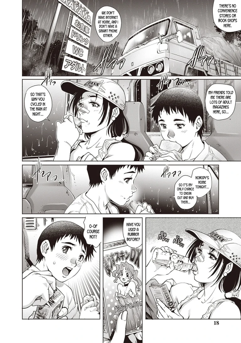 Truck Girl and Virgin Boy porn comic picture 10