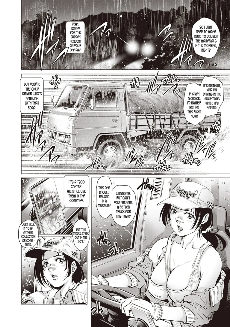 Truck Girl and Virgin Boy porn comic picture 2