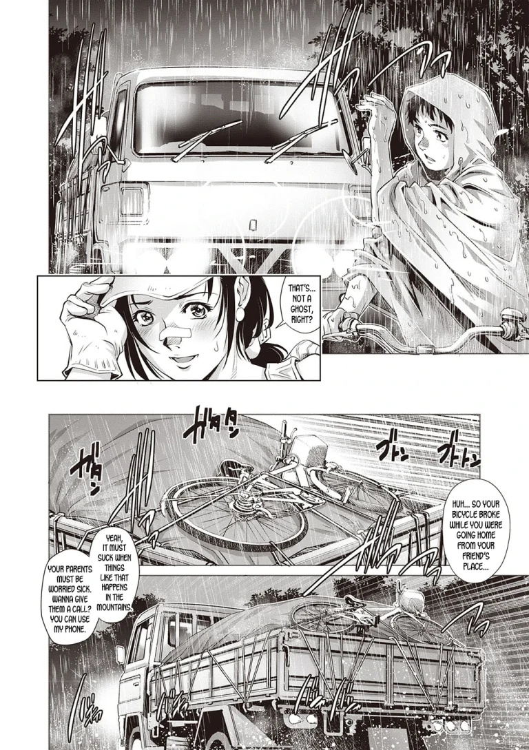Truck Girl and Virgin Boy porn comic picture 4