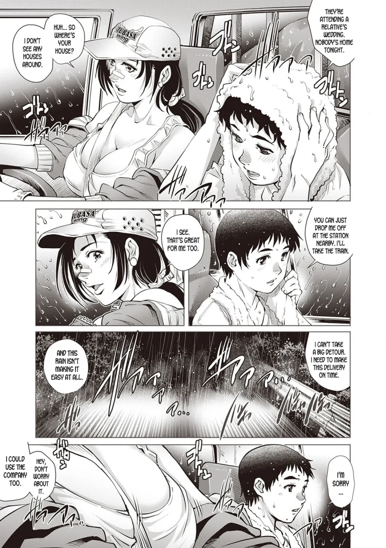 Truck Girl and Virgin Boy porn comic picture 5