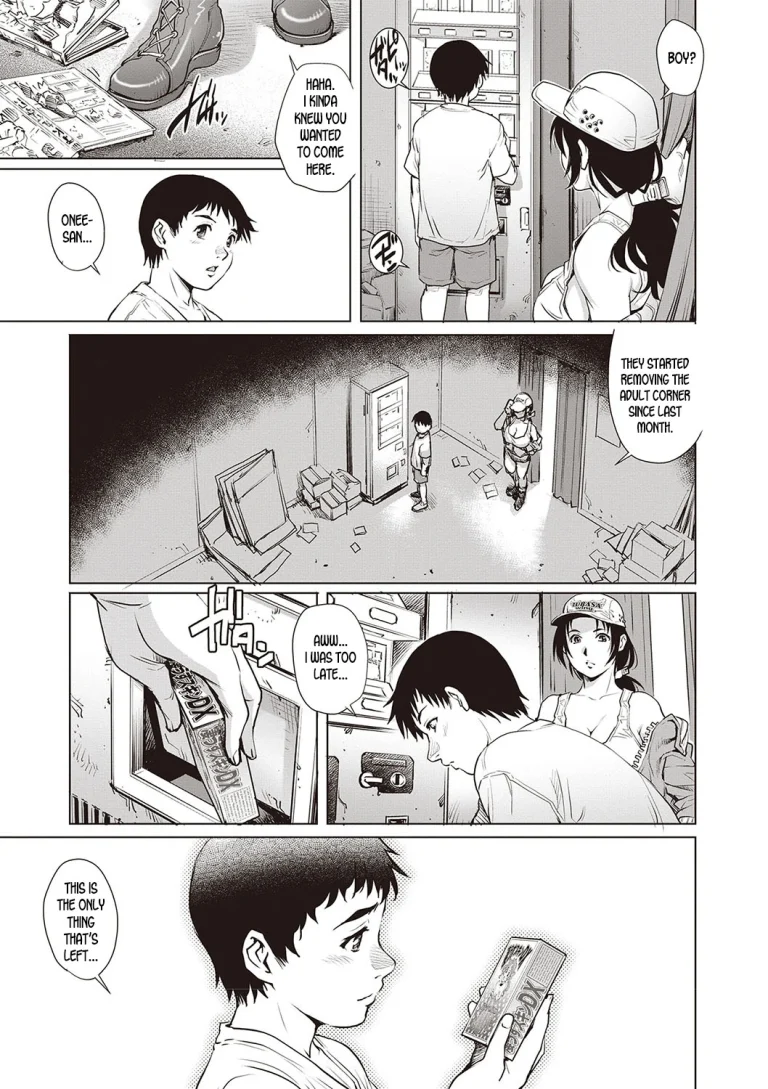 Truck Girl and Virgin Boy porn comic picture 9