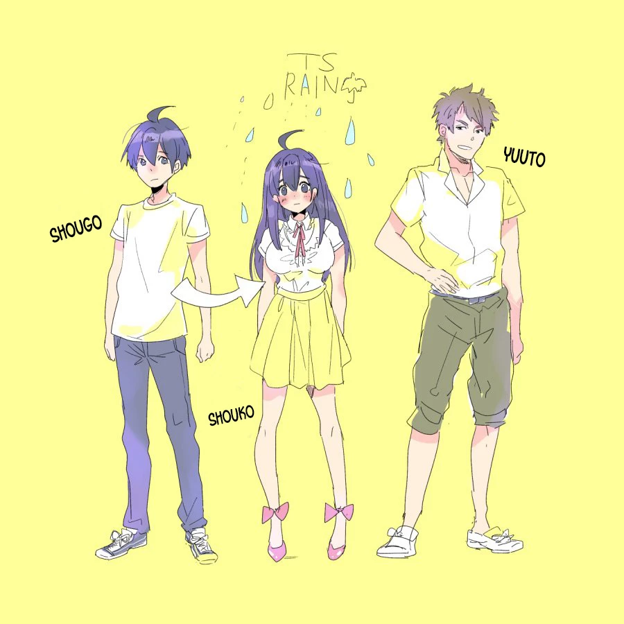 TS Ame Chuihou ~Fushigi na Ame de Hen Warujinsei~ porn comic picture 40