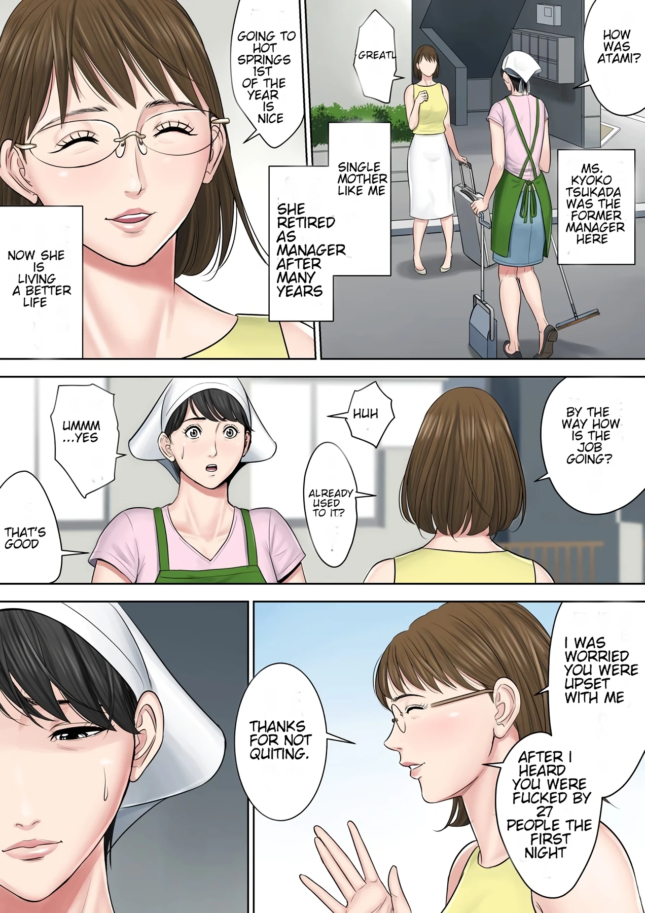 Tsubakigaoka Housing Project Manager part 2 porn comic picture 10