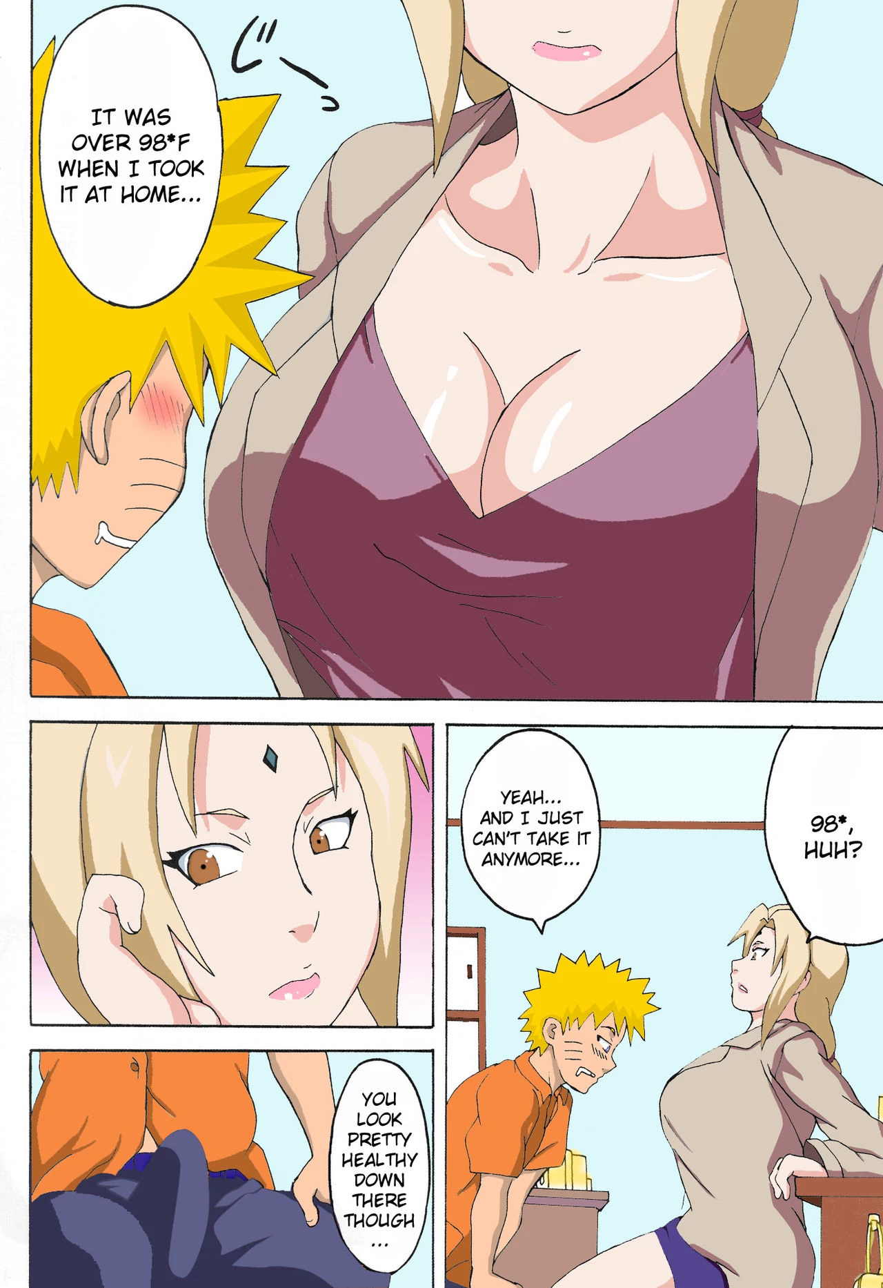 Tsuna x Hina (Colorized) porn comic picture 3