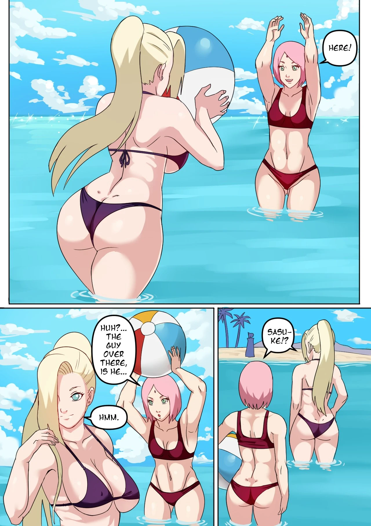 Tsunade & Ino Double Trouble porn comic picture 15