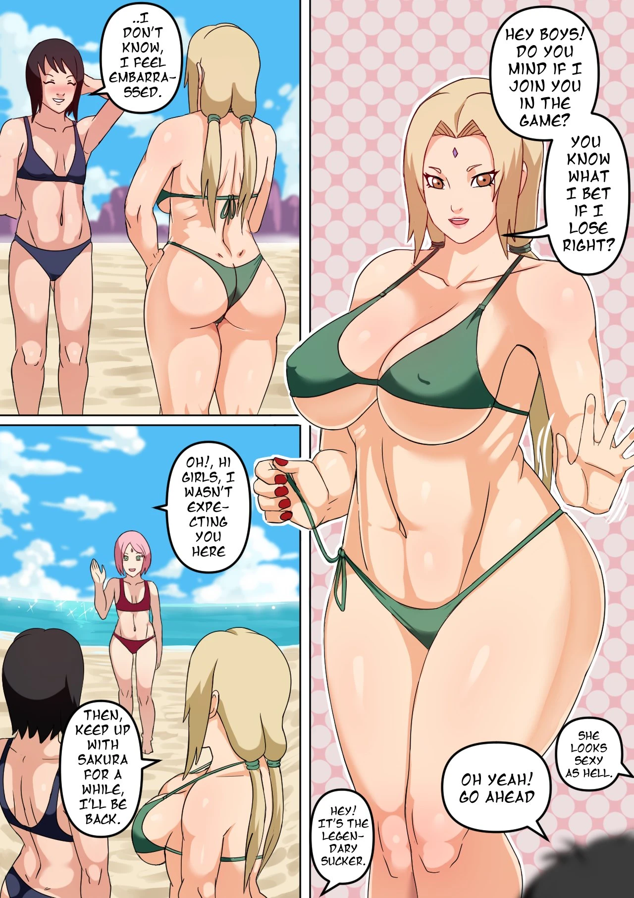 Tsunade & Ino Double Trouble porn comic picture 17
