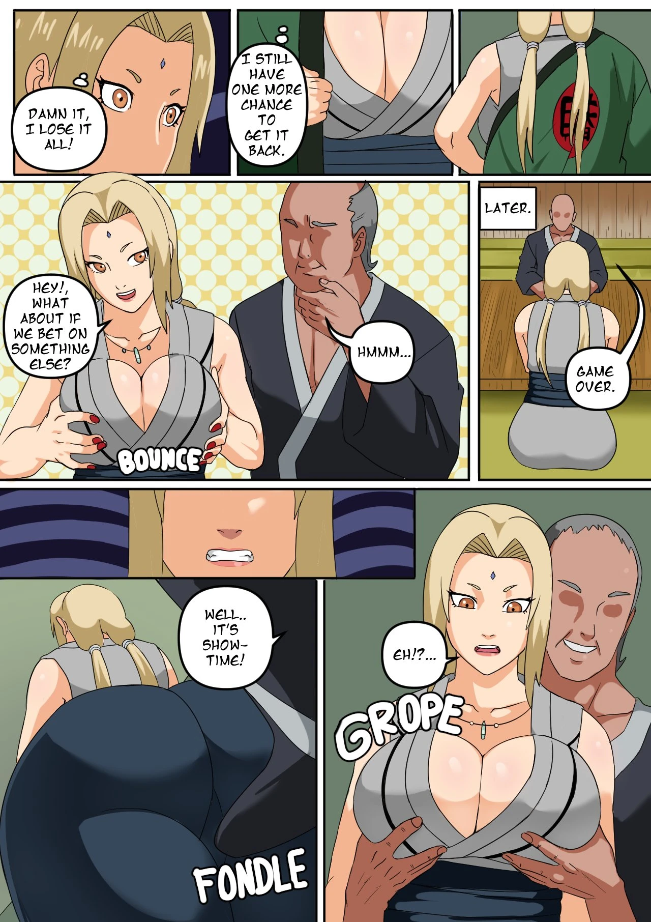 Tsunade & Ino Double Trouble porn comic picture 3