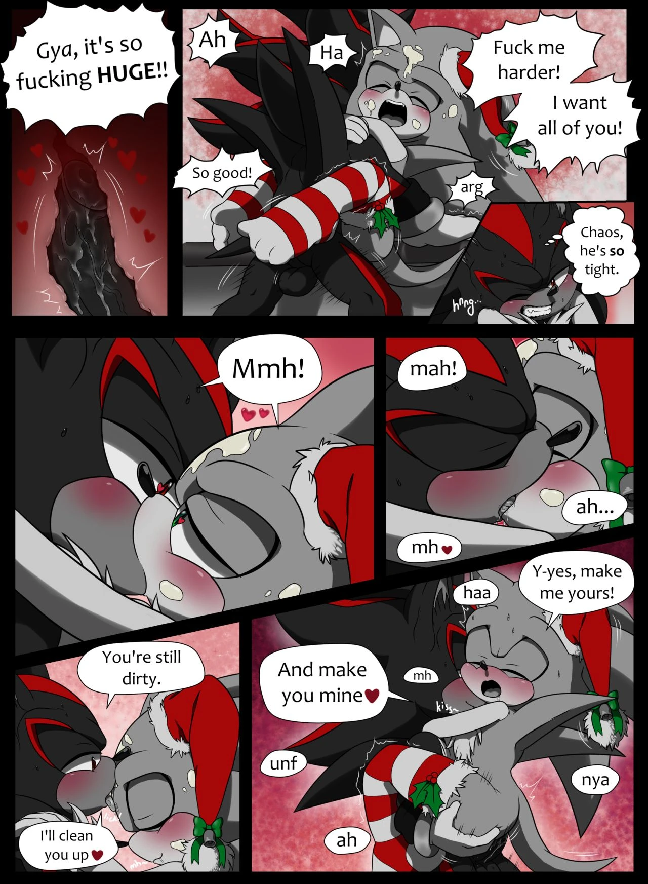 Twelve Pages of Sonadow porn comic picture 11