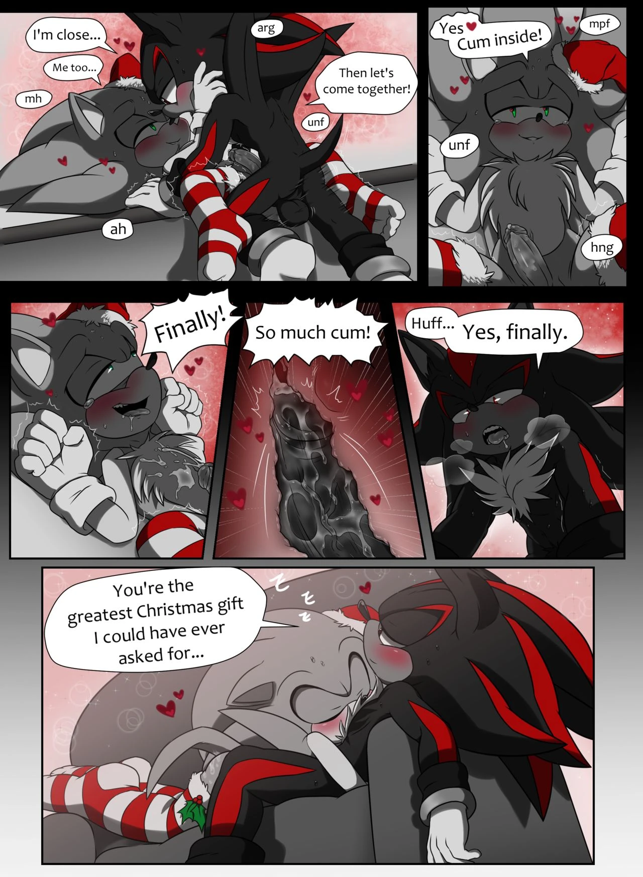 Twelve Pages of Sonadow porn comic picture 12