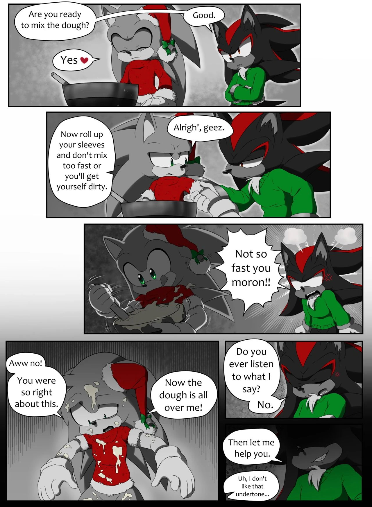 Twelve Pages of Sonadow porn comic picture 7
