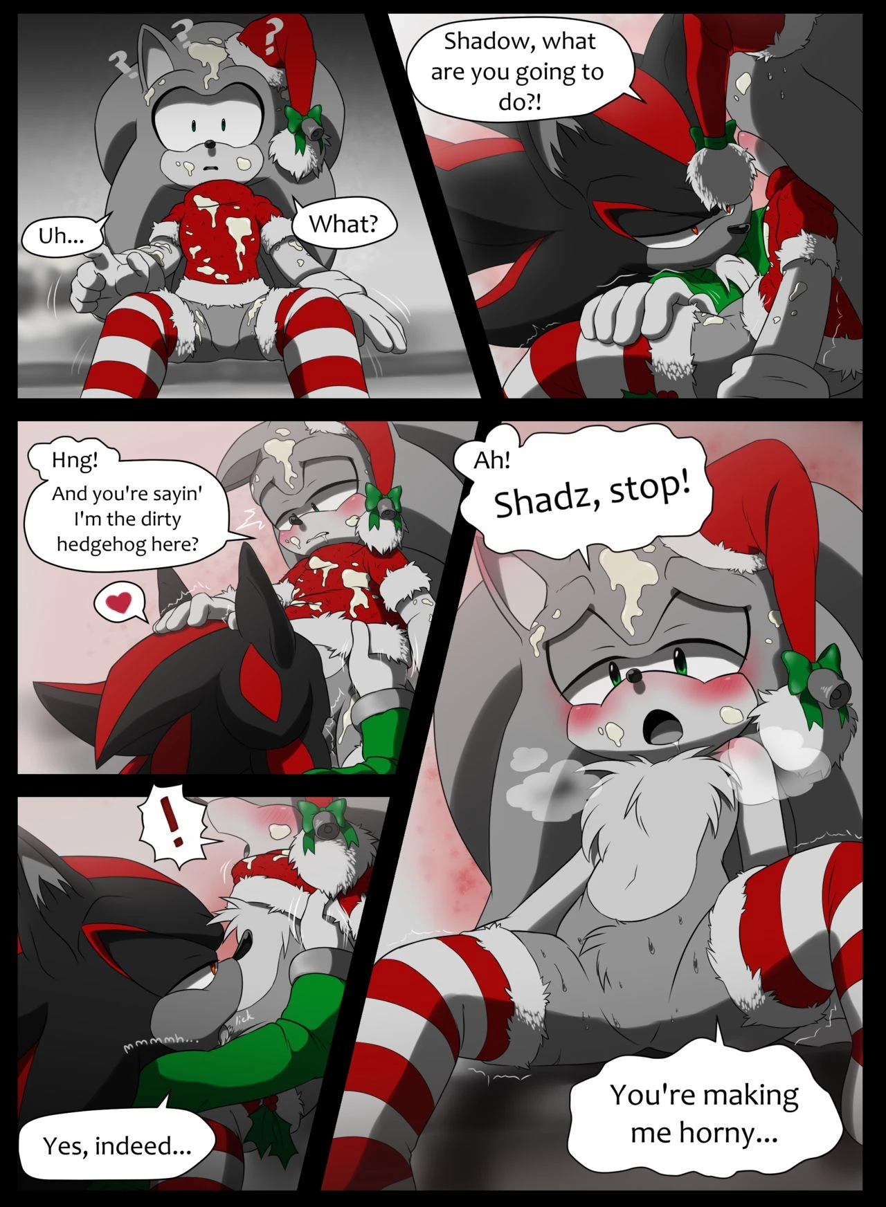 Twelve Pages of Sonadow porn comic picture 8