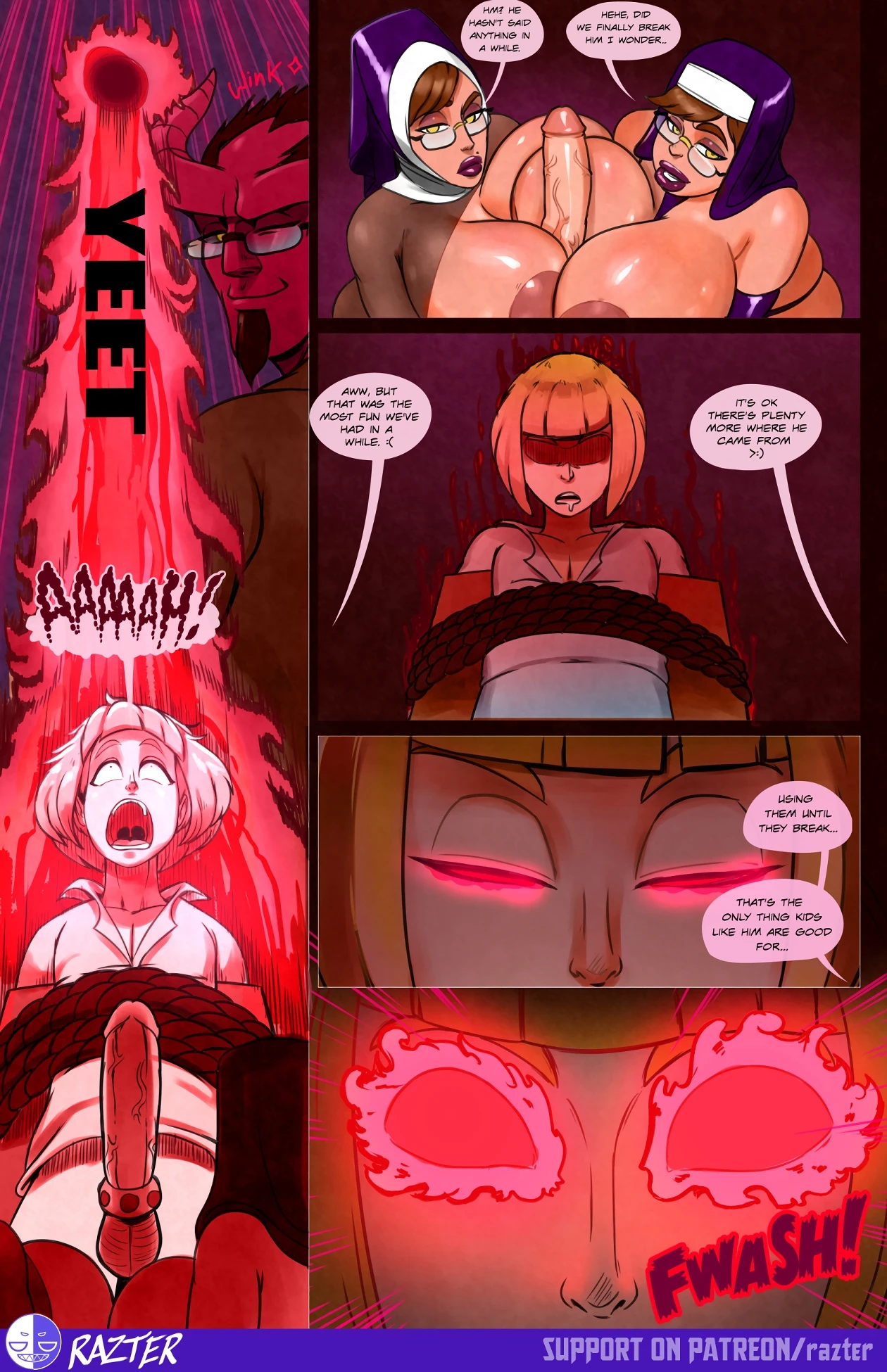 Twisted Sisters porn comic picture 23
