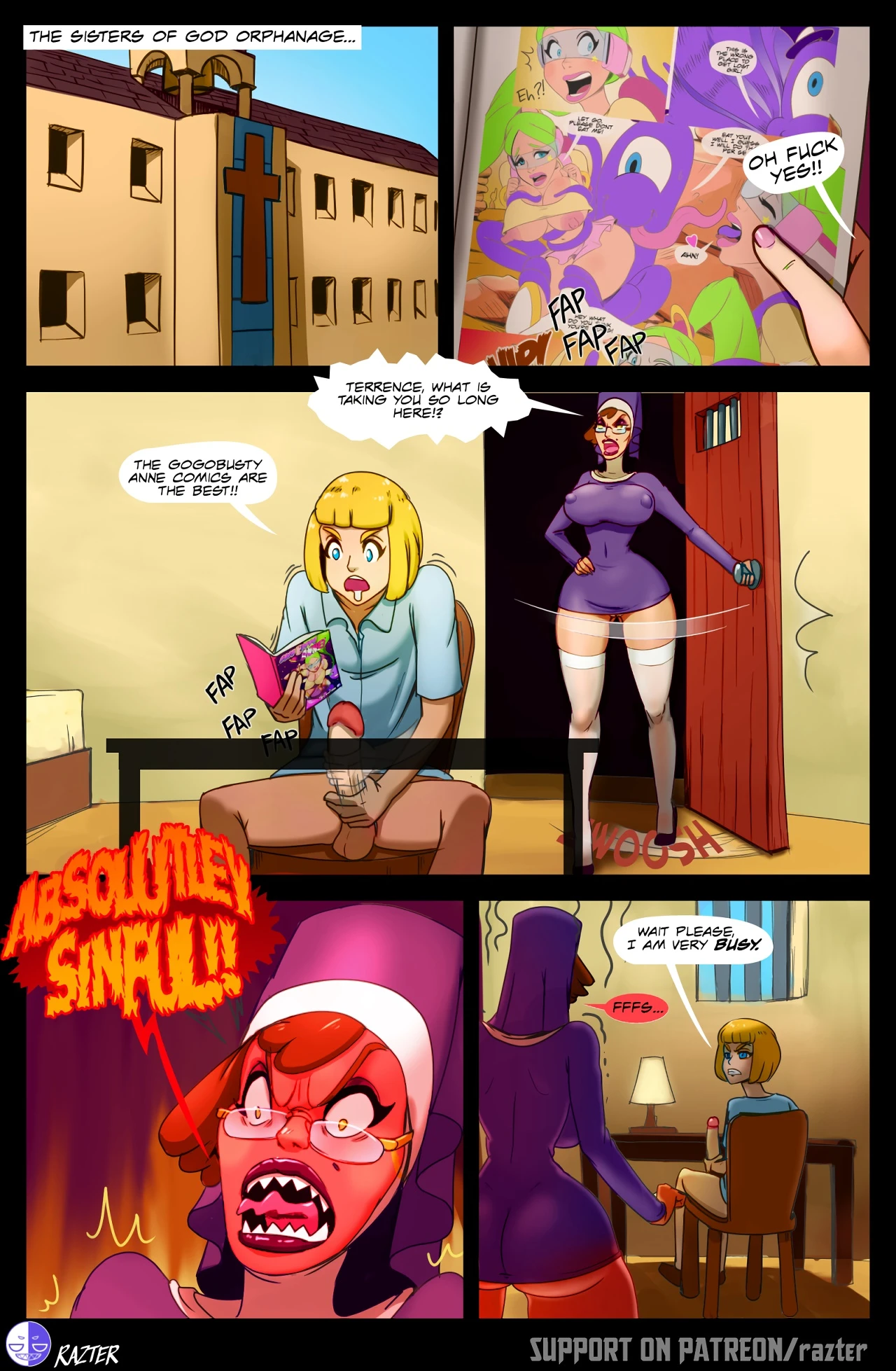 Twisted Sisters porn comic picture 3