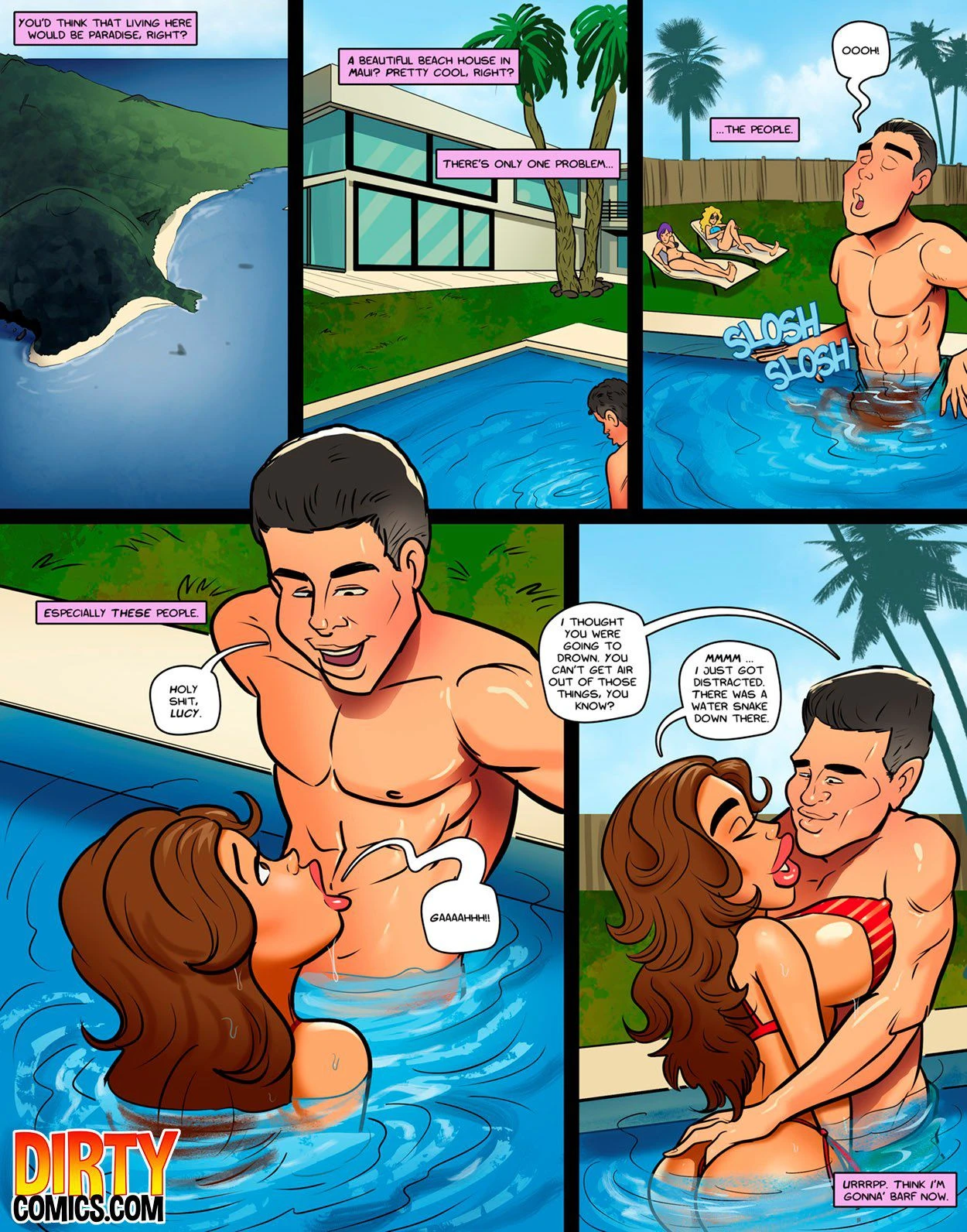 Two Princesses porn comic picture 2