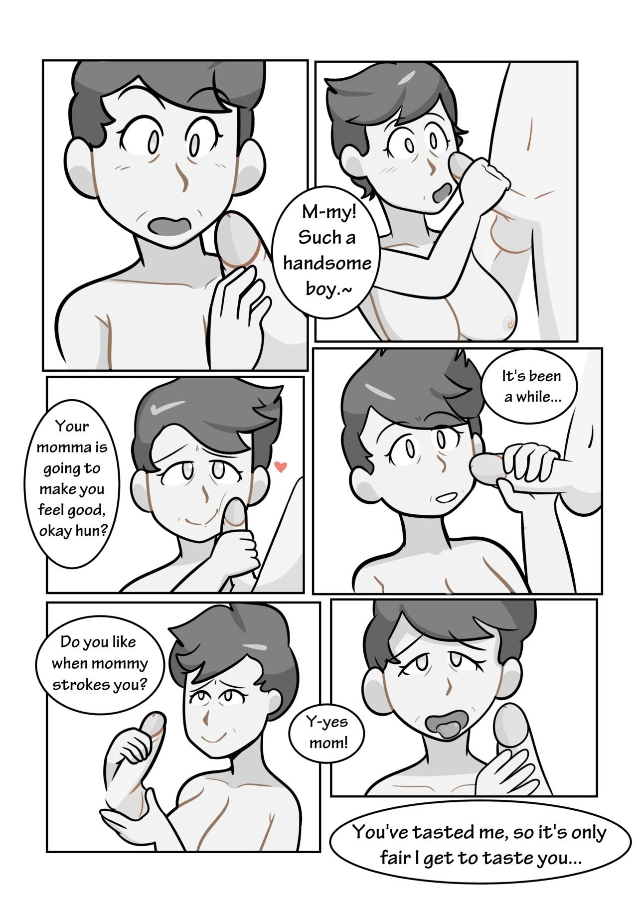 Uhh, Mom? Why Are You Taking Your Clothes Off? porn comic picture 14