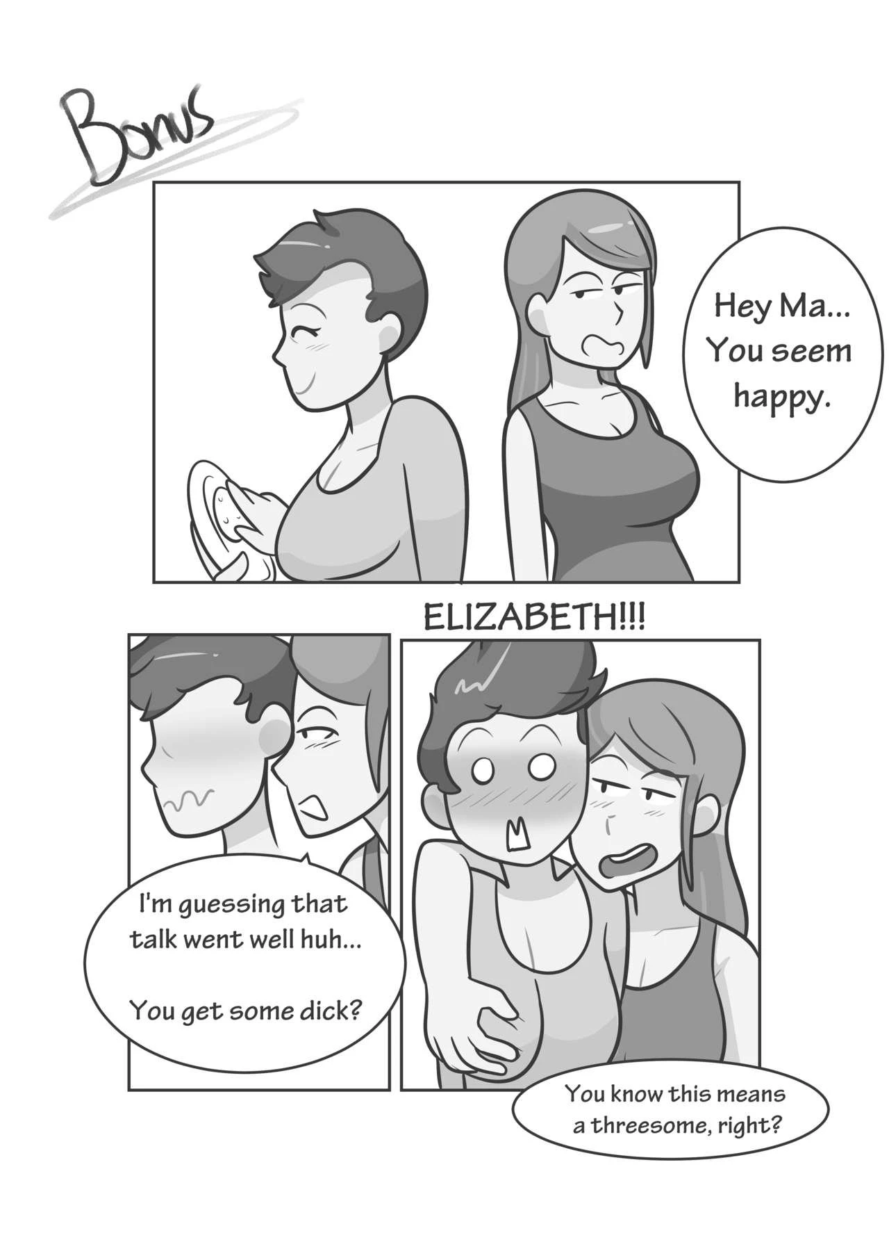 Uhh, Mom? Why Are You Taking Your Clothes Off? porn comic picture 20