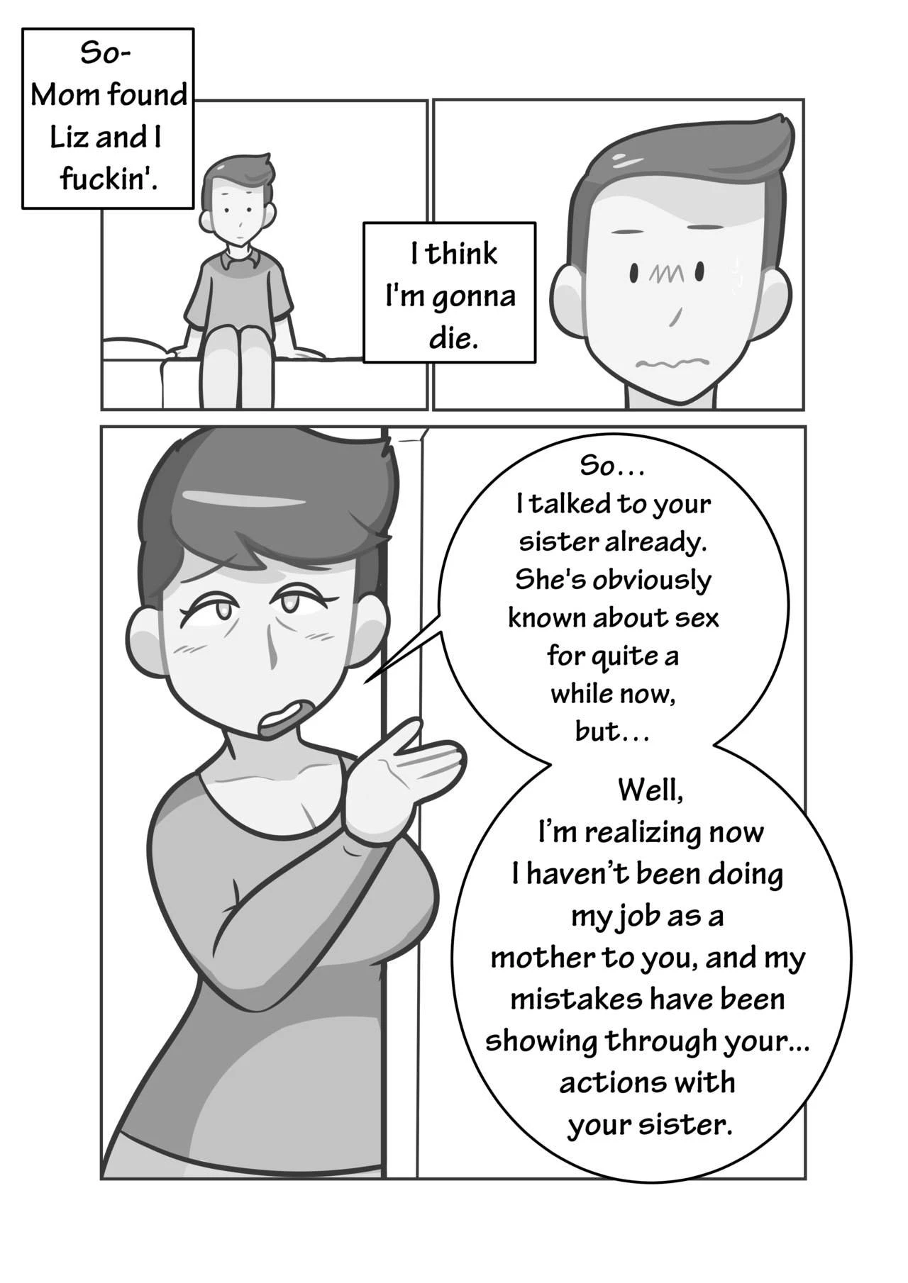 Uhh, Mom? Why Are You Taking Your Clothes Off? porn comic picture 3