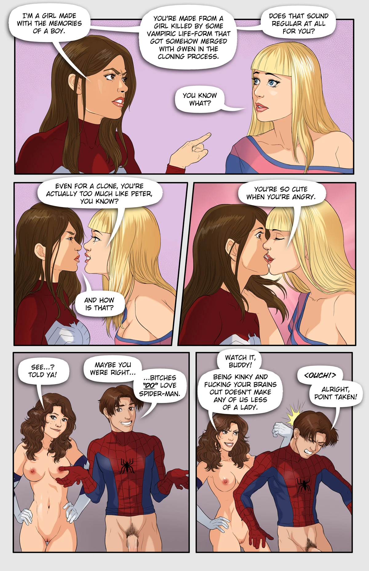 Ultimate Spider-Man XXX 6 - Spidercest - what parker luck? porn comic picture 4