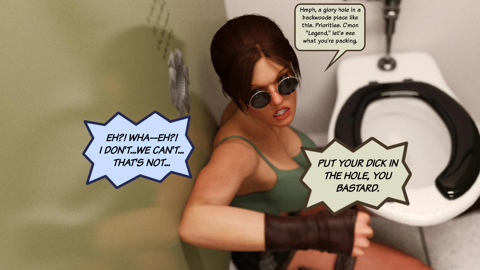 Unconventional porn comic picture 27