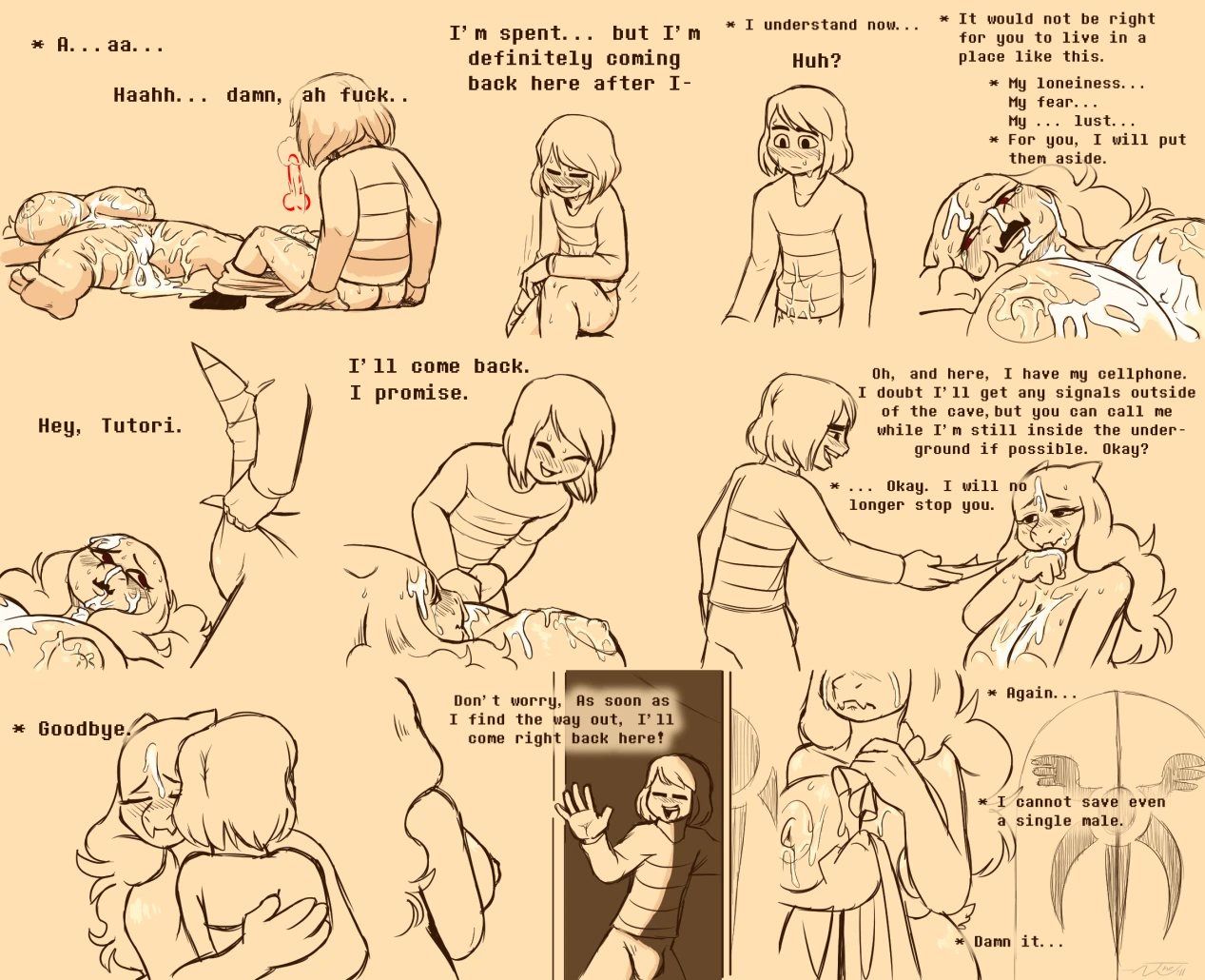 Under(her)tail 1-Reset porn comic picture 30