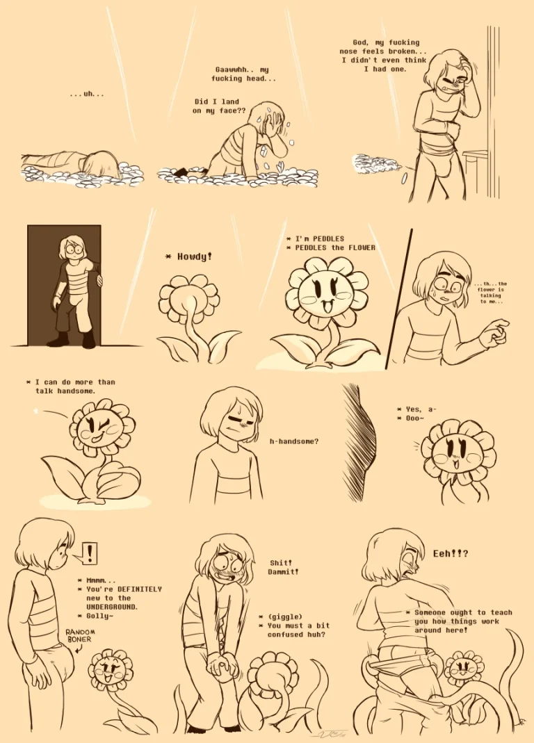 Under(her)tail 1-Reset porn comic picture 7