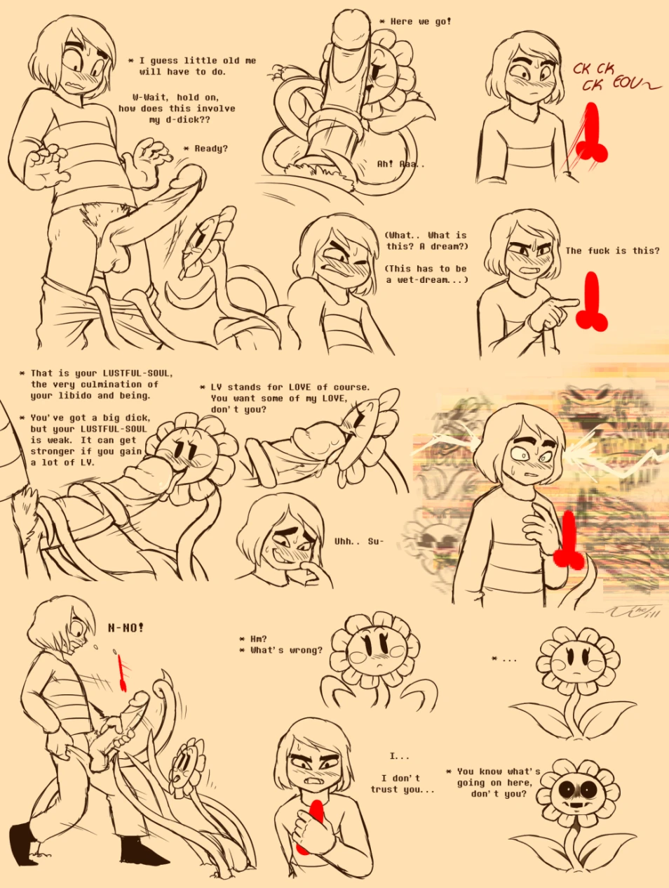 Under(her)tail 1-Reset porn comic picture 8