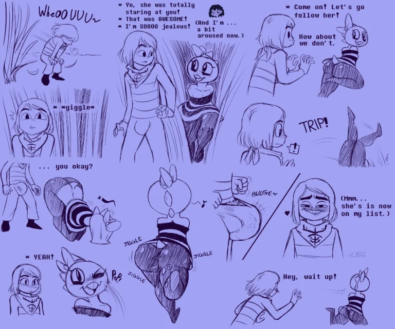 Under(her)tail 3 porn comic picture 3