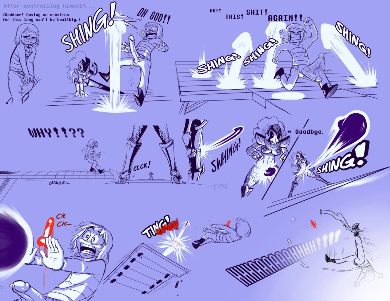 Under(her)tail 3 porn comic picture 7