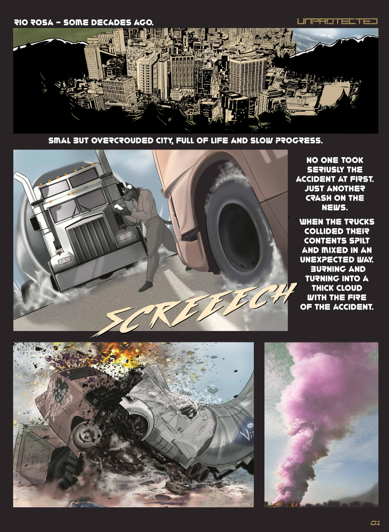 Unprotected porn comic picture 2