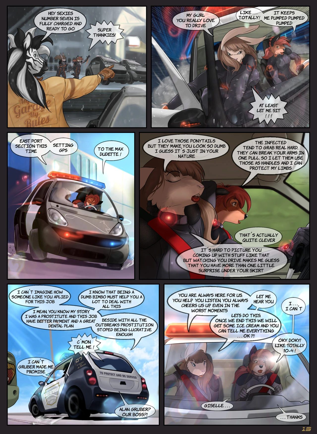 Unprotected porn comic picture 20