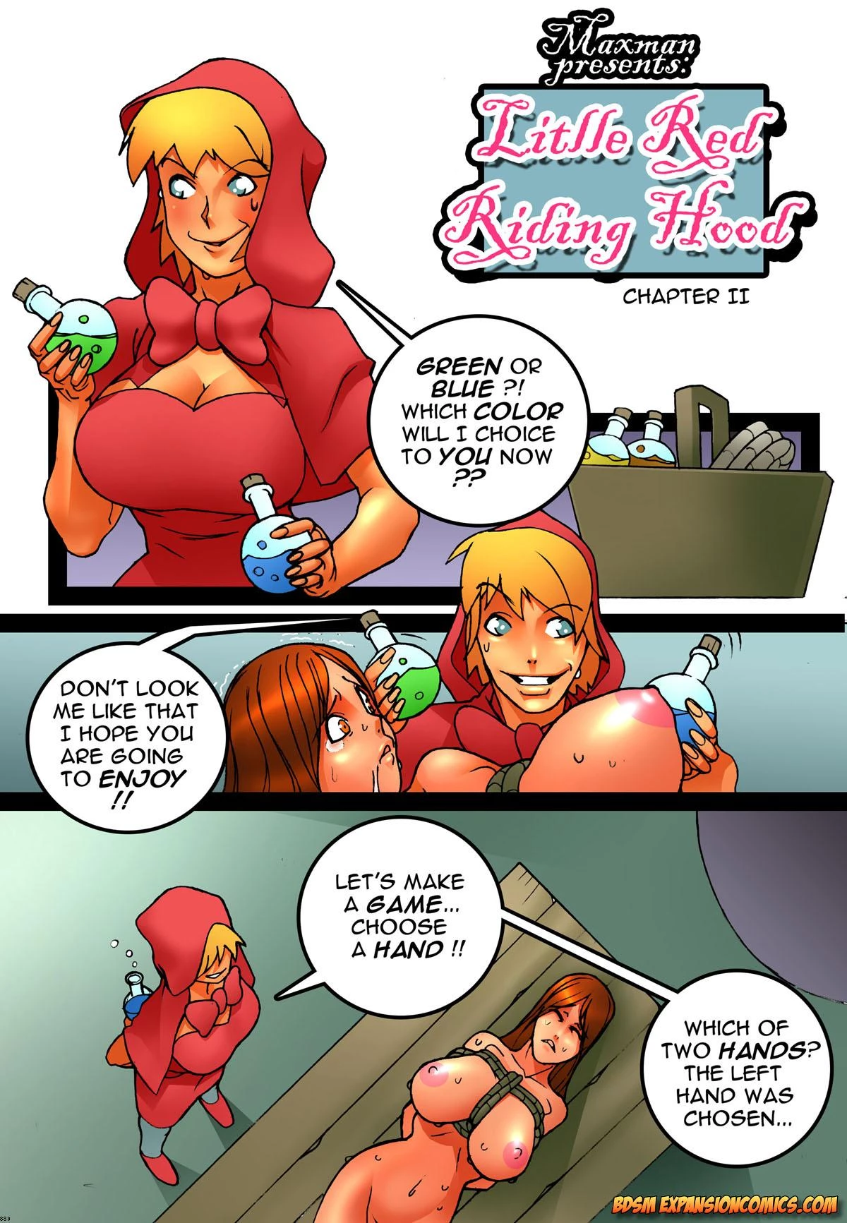 Untold Fairy Tales - Red Riding Hood porn comic picture 8