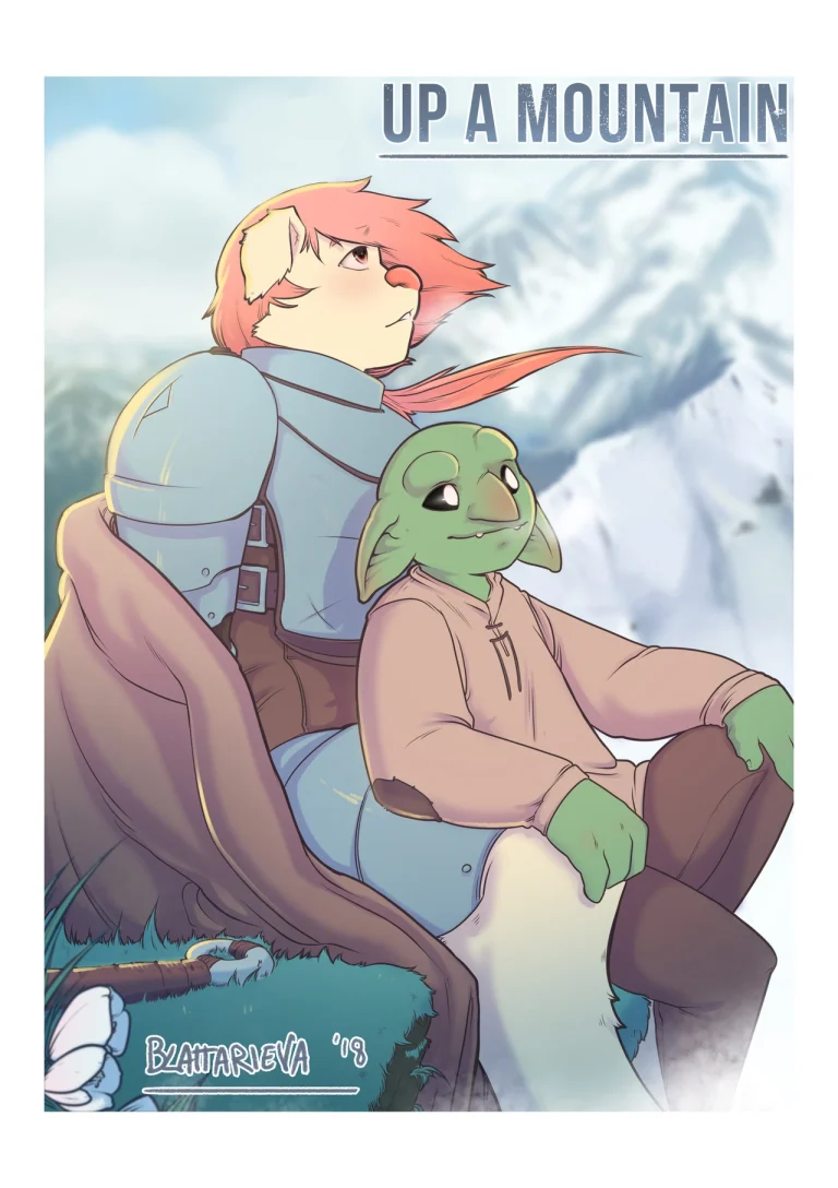 Up A Mountain porn comic picture 1