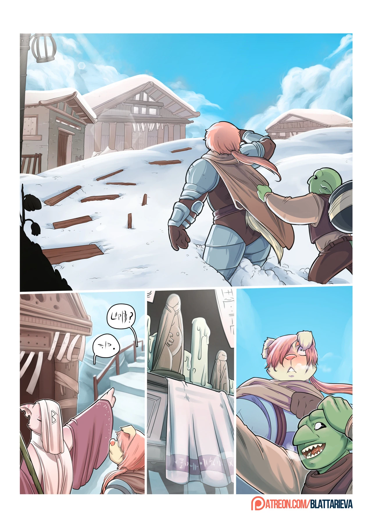 Up A Mountain porn comic picture 16