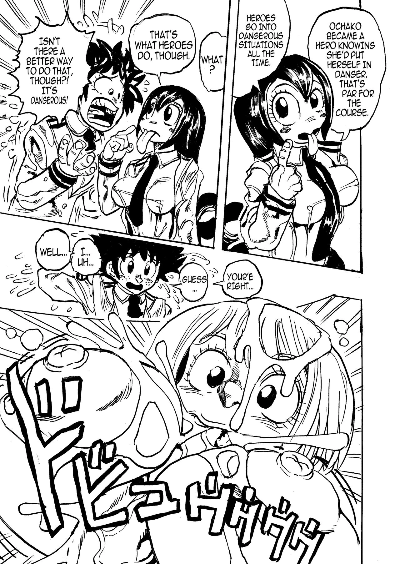 Uraraka's Shyururu porn comic picture 15