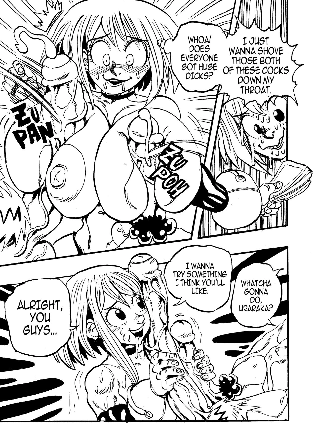 Uraraka's Shyururu porn comic picture 17