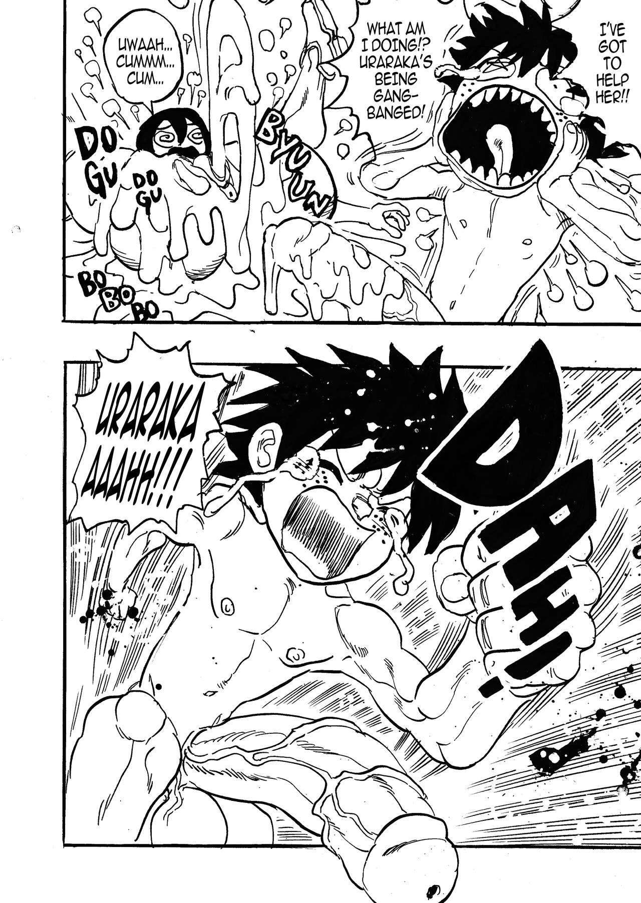 Uraraka's Shyururu porn comic picture 26