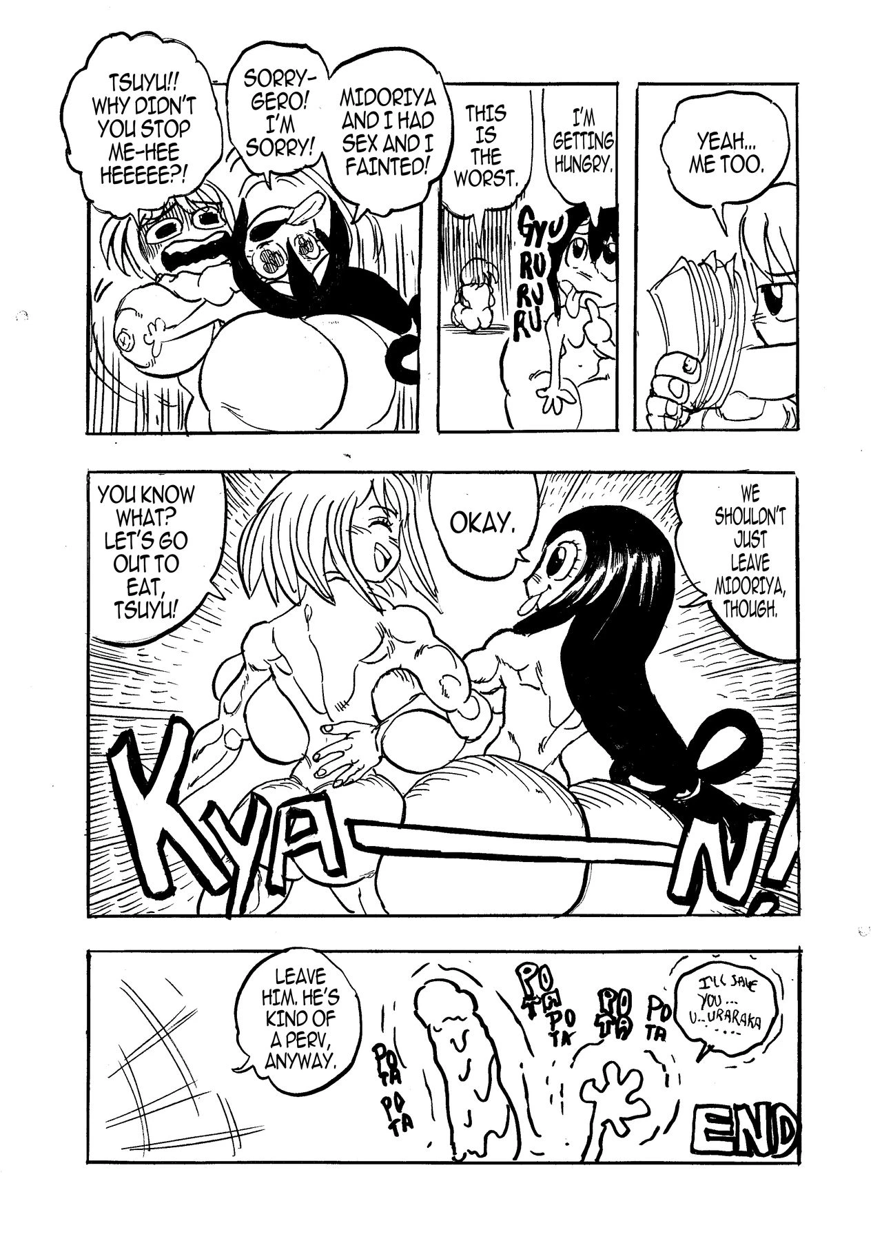 Uraraka's Shyururu porn comic picture 28