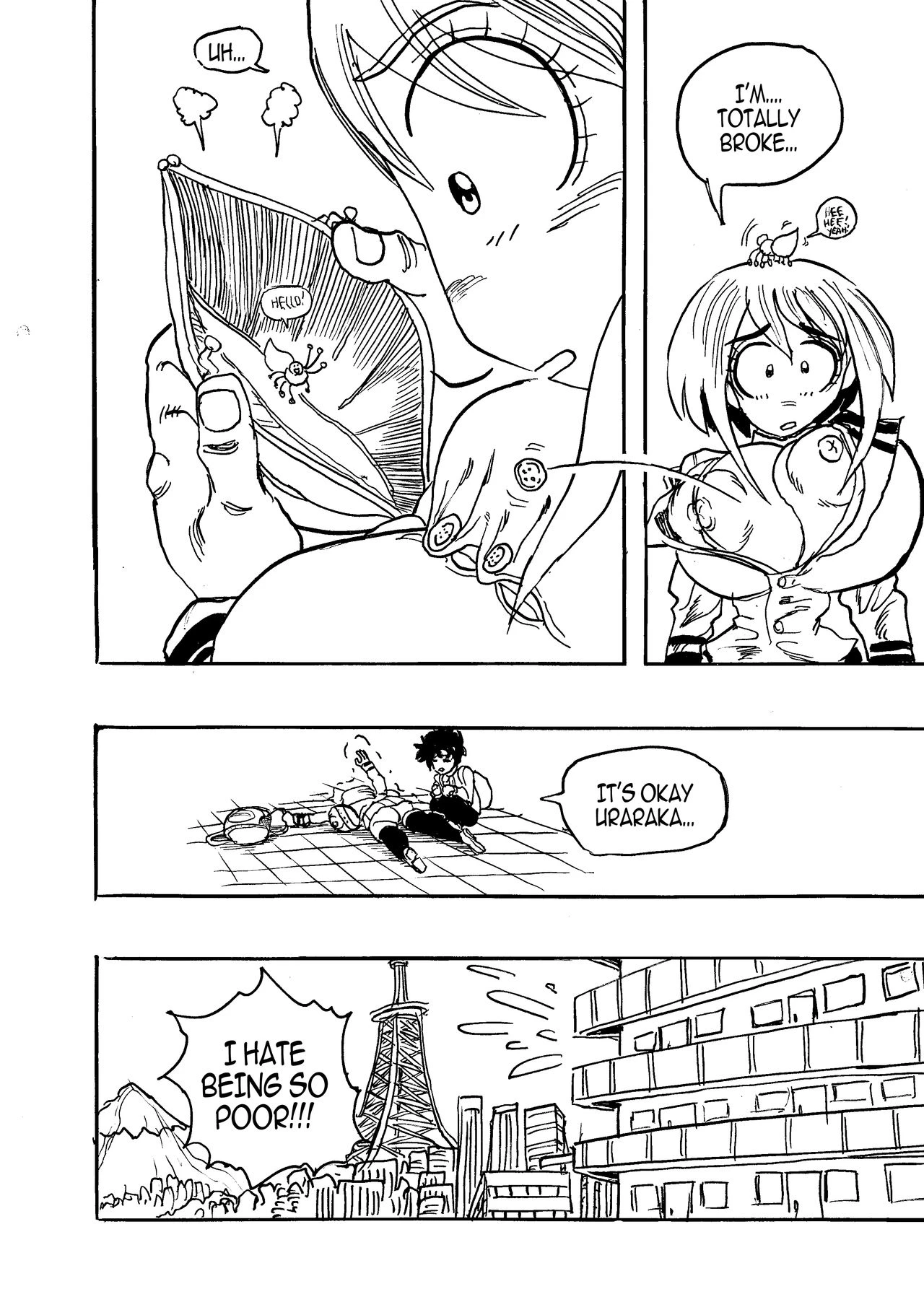 Uraraka's Shyururu porn comic picture 4