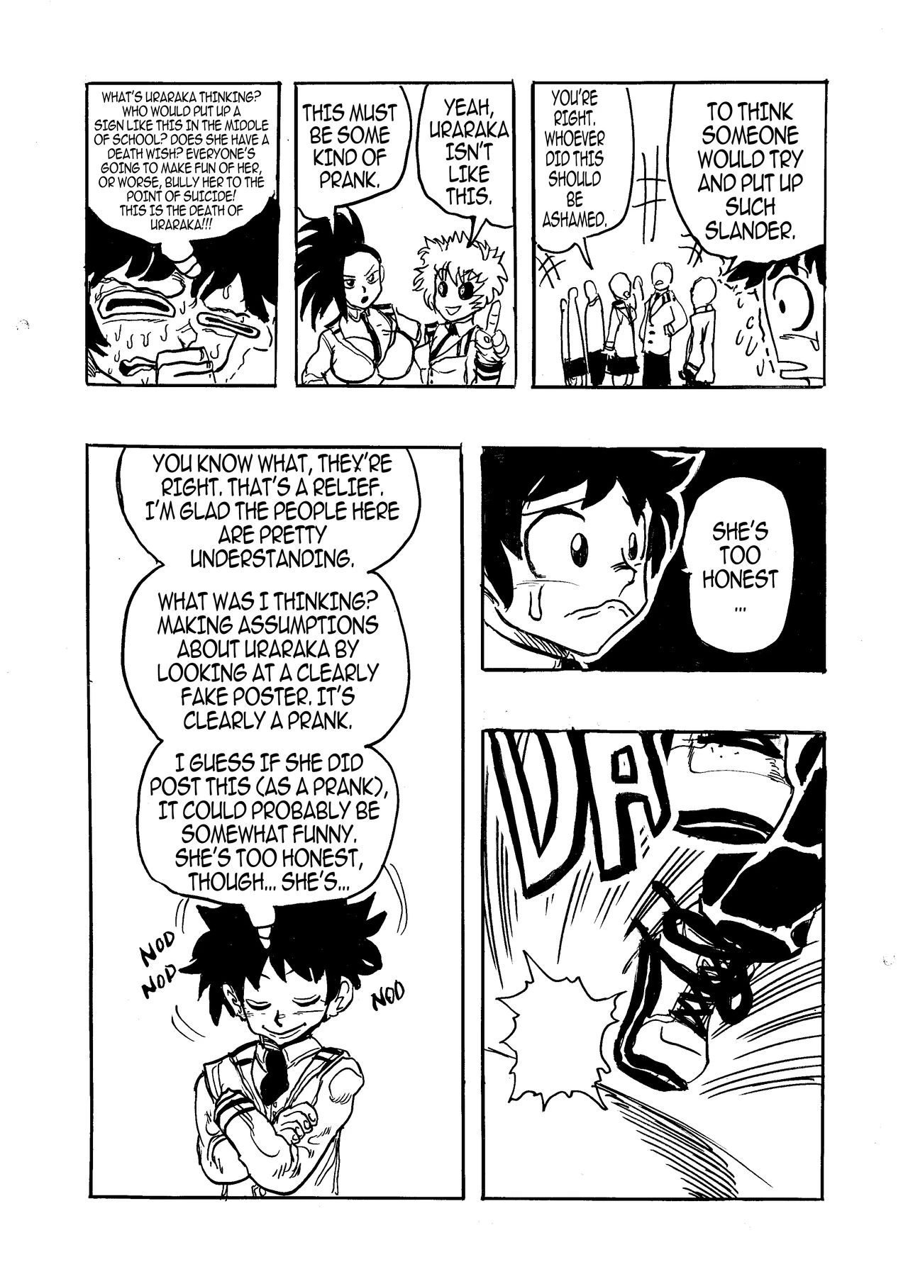 Uraraka's Shyururu porn comic picture 9