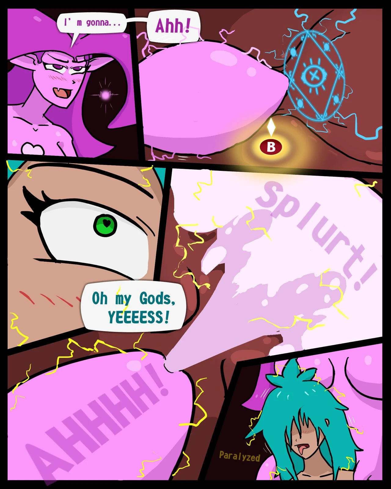 UwU Slime porn comic picture 12