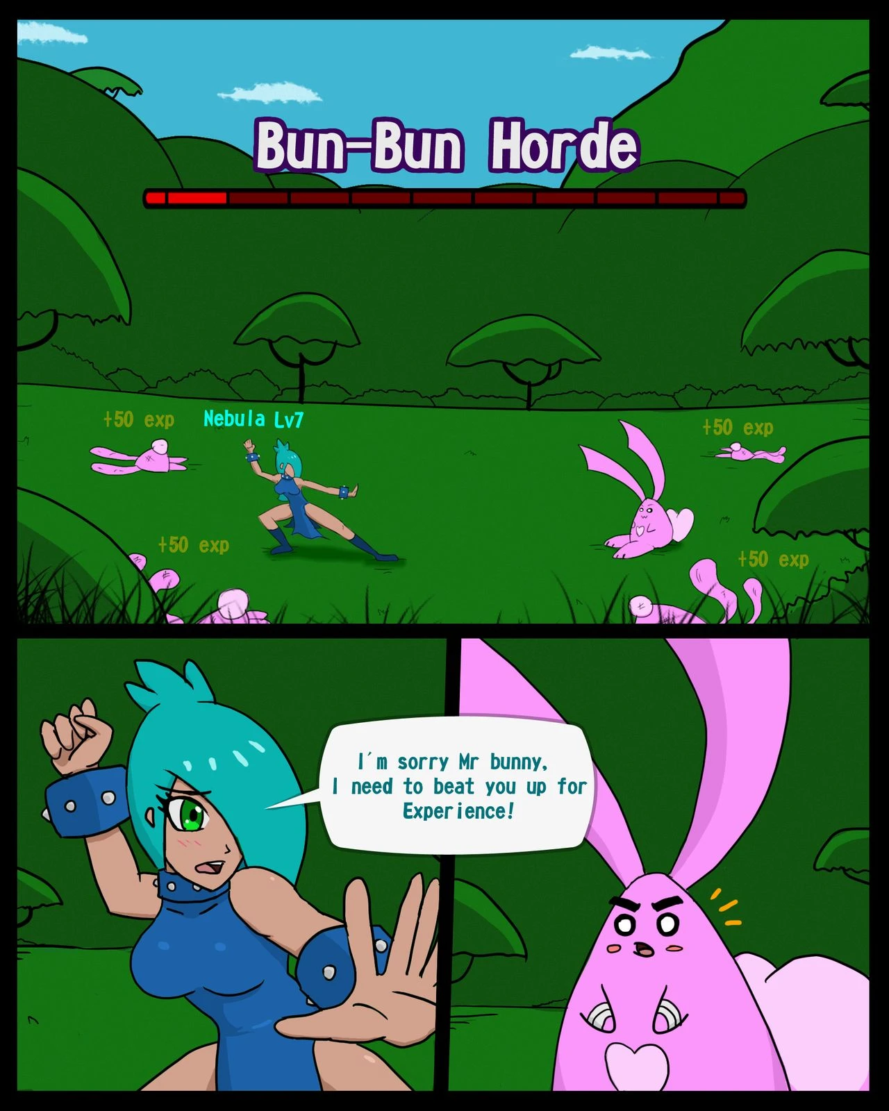 UwU Slime porn comic picture 2