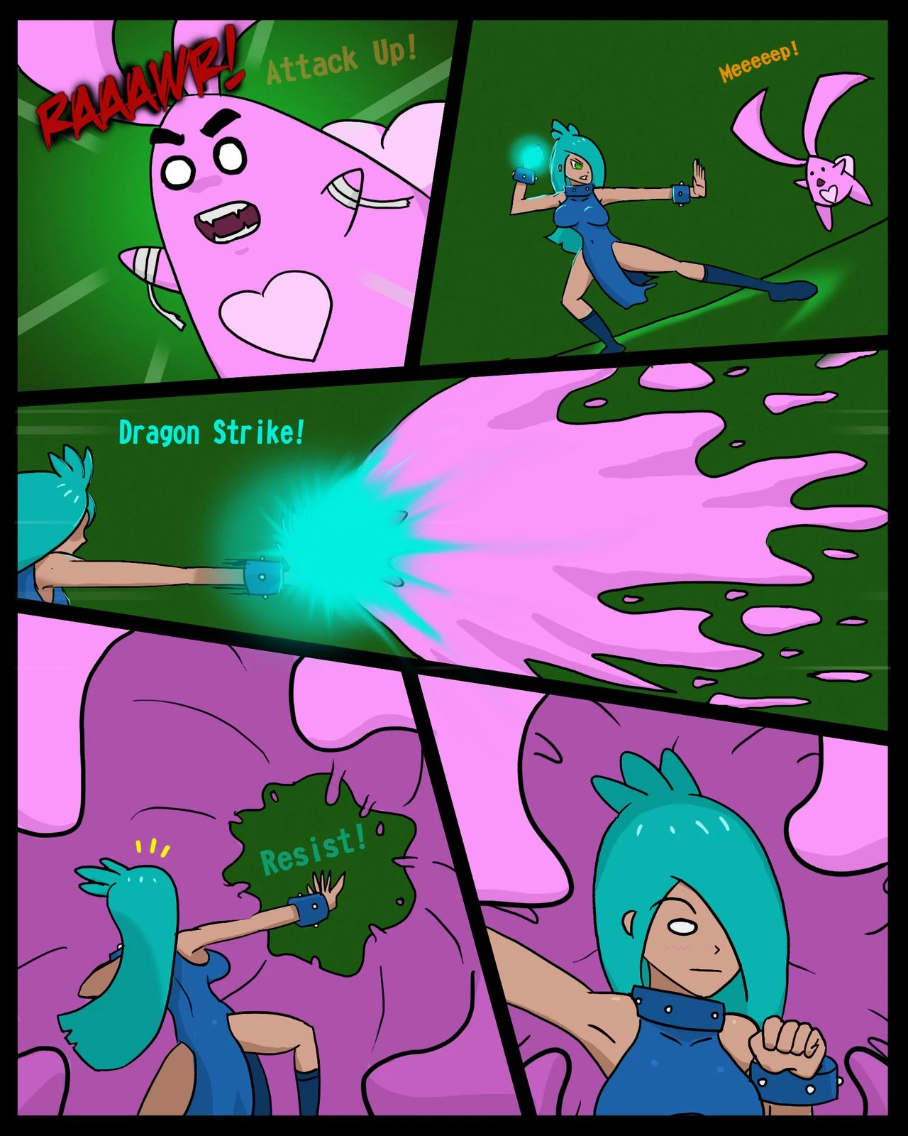 UwU Slime porn comic picture 3