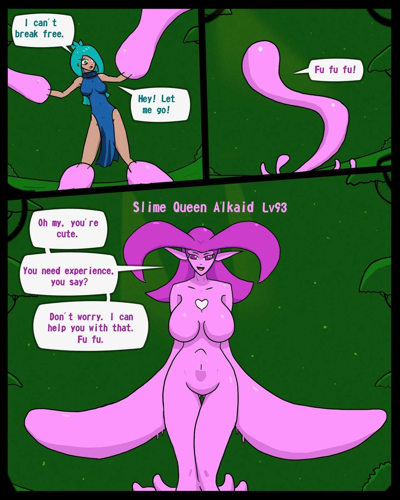 UwU Slime porn comic picture 4