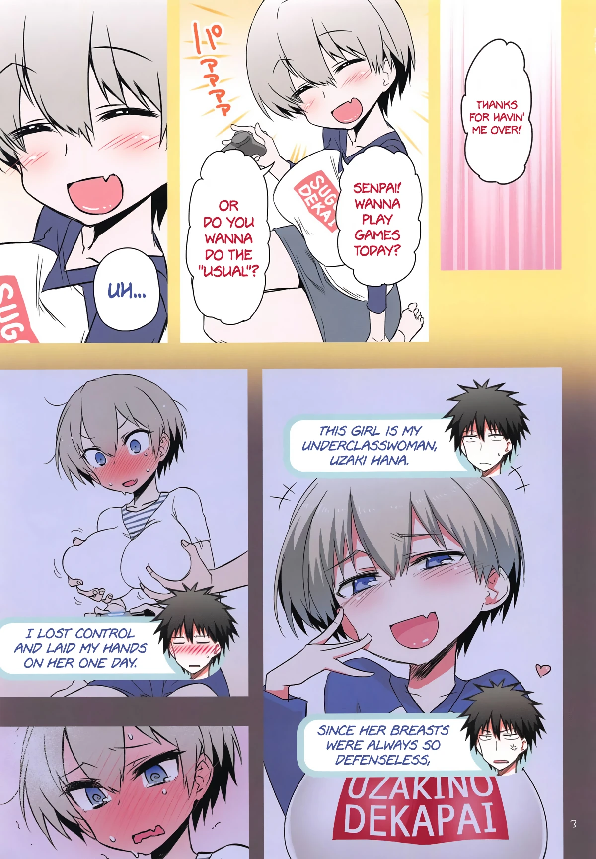 Uzaki-chan wa H Shitai porn comic picture 2